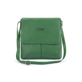 Franco Bonini - 24-001 Flapover leather crossbody bag - Dark Green