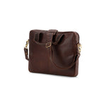 Franco Bonini - 24-003 Leather Satchel Business bag - Brown