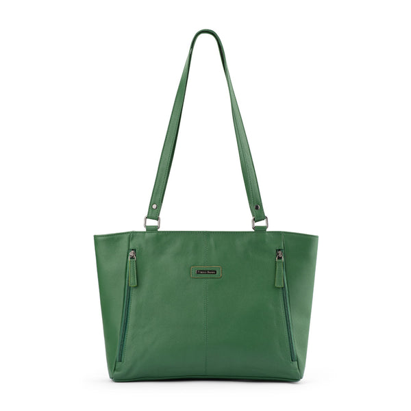 Franco Bonini - 24-006 Leather Tote Bag - Dark Green