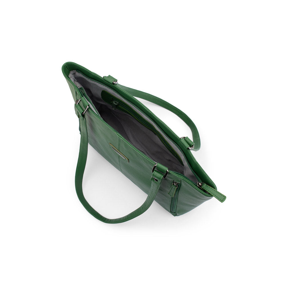 Franco Bonini - 24-006 Leather tote bag - Dark Green