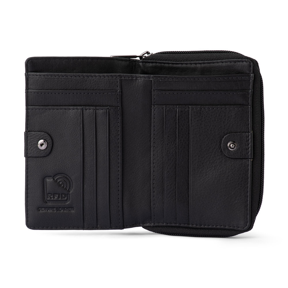 Franco Bonini -Ladies Wallet - 24-03 - Black
