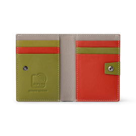 Franco Bonini - Card Wallet - 24-04 - Orange Multi - 0