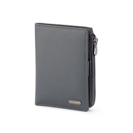Franco Bonini - Half Zip Coin Card Wallet - 24-06 Grey