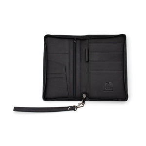 Franco Bonini - 24-07 Scudo Family Passport Doc Wallet - Black