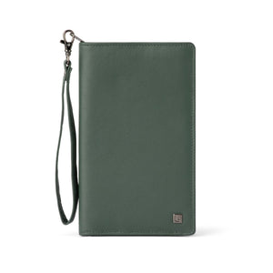 Franco Bonini - 24-07 Scudo Family Passport Doc Wallet - Bottle Green