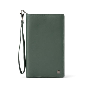 Franco Bonini - 24-07 Scudo Family Passport Doc wallet - Bottle Green