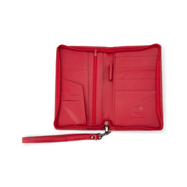 Franco Bonini - 24-07 Scudo Family Passport Doc wallet - Red - 0