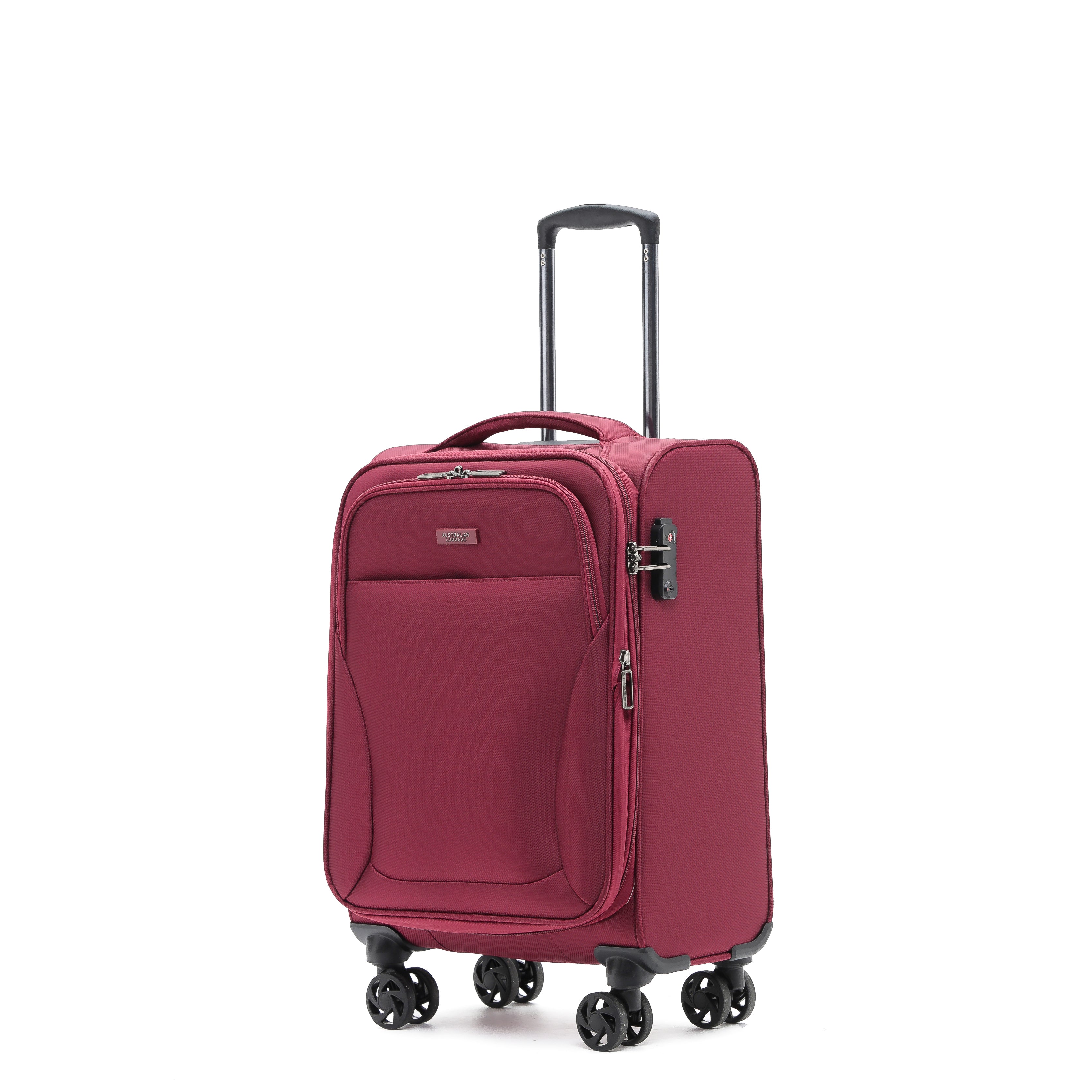 Aus Luggage - WINGS Set of 3 Suitcases - Wine-6