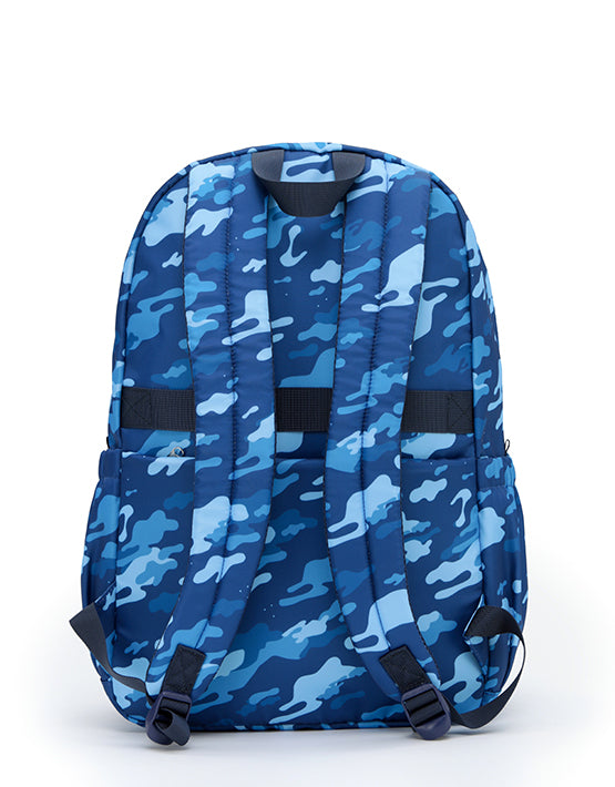 Tosca - TCA948 Camo Kids backpack - Navy-2