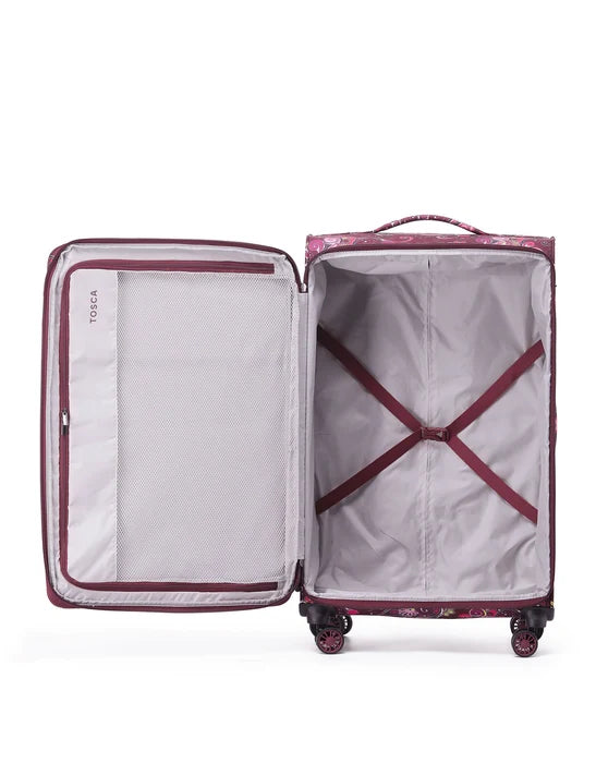 Tosca - SO LITE AIR5055 79cm Large Spinner - Wine Paisley