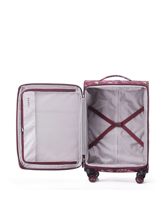 Tosca - SO LITE AIR5055 67cm Medium Spinner - Wine Paisley