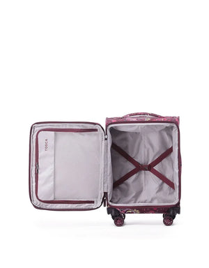 Tosca - SO LITE AIR5055 54cm Cabin Spinner - Wine Paisley