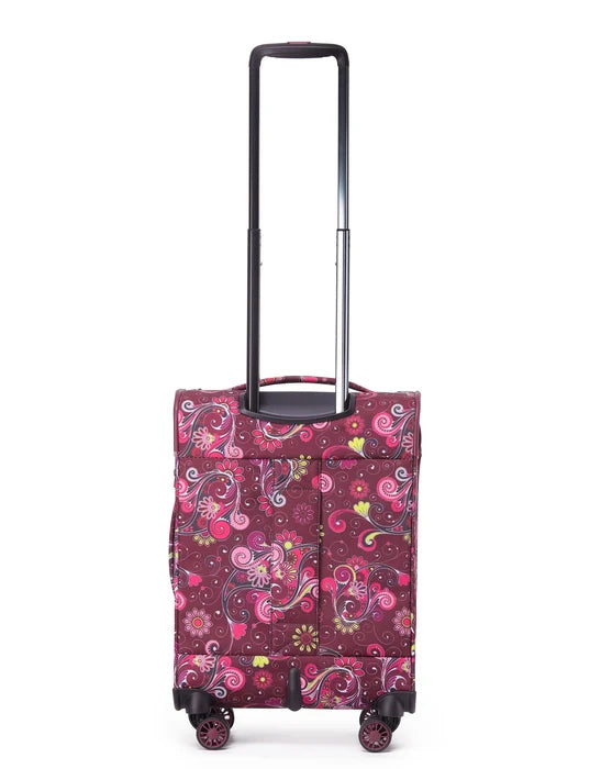 Tosca - SO LITE AIR5055 54cm Cabin Spinner - Wine Paisley