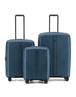 Tosca - F-lite Set of 3 Suitcaases (54-65-77cm) - Navy