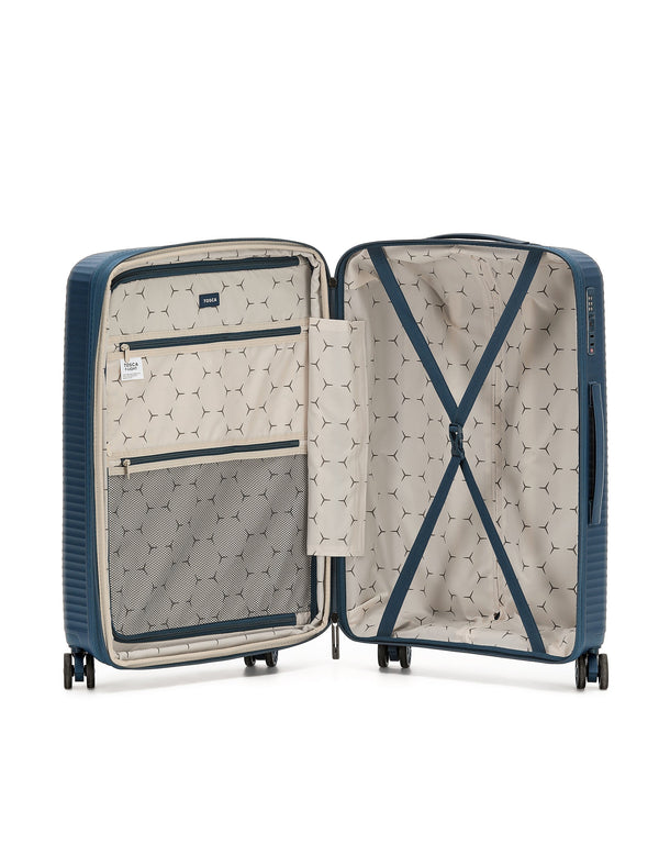 Tosca - F-lite Set of 3 Suitcaases (54-65-77cm) - Navy