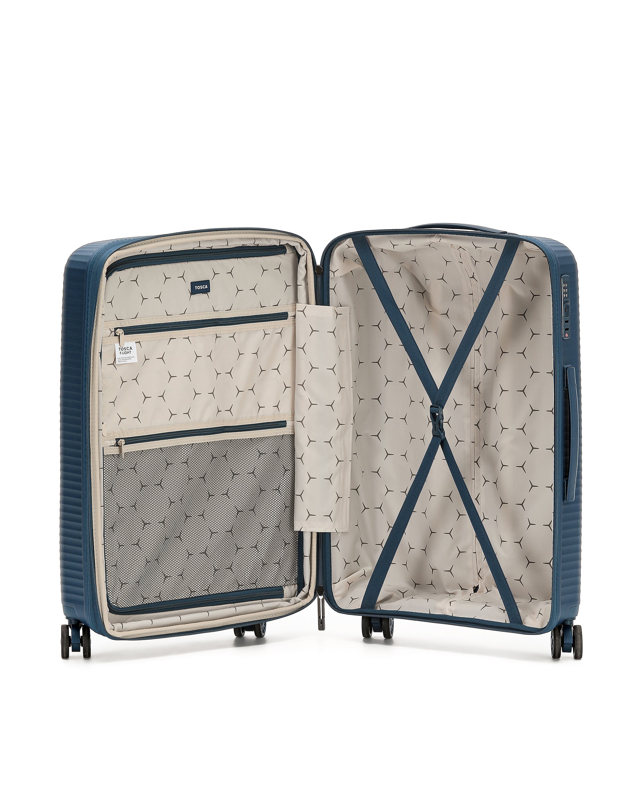 TOSCA F-LITE 77CM TROLLEY CASE- NAVY