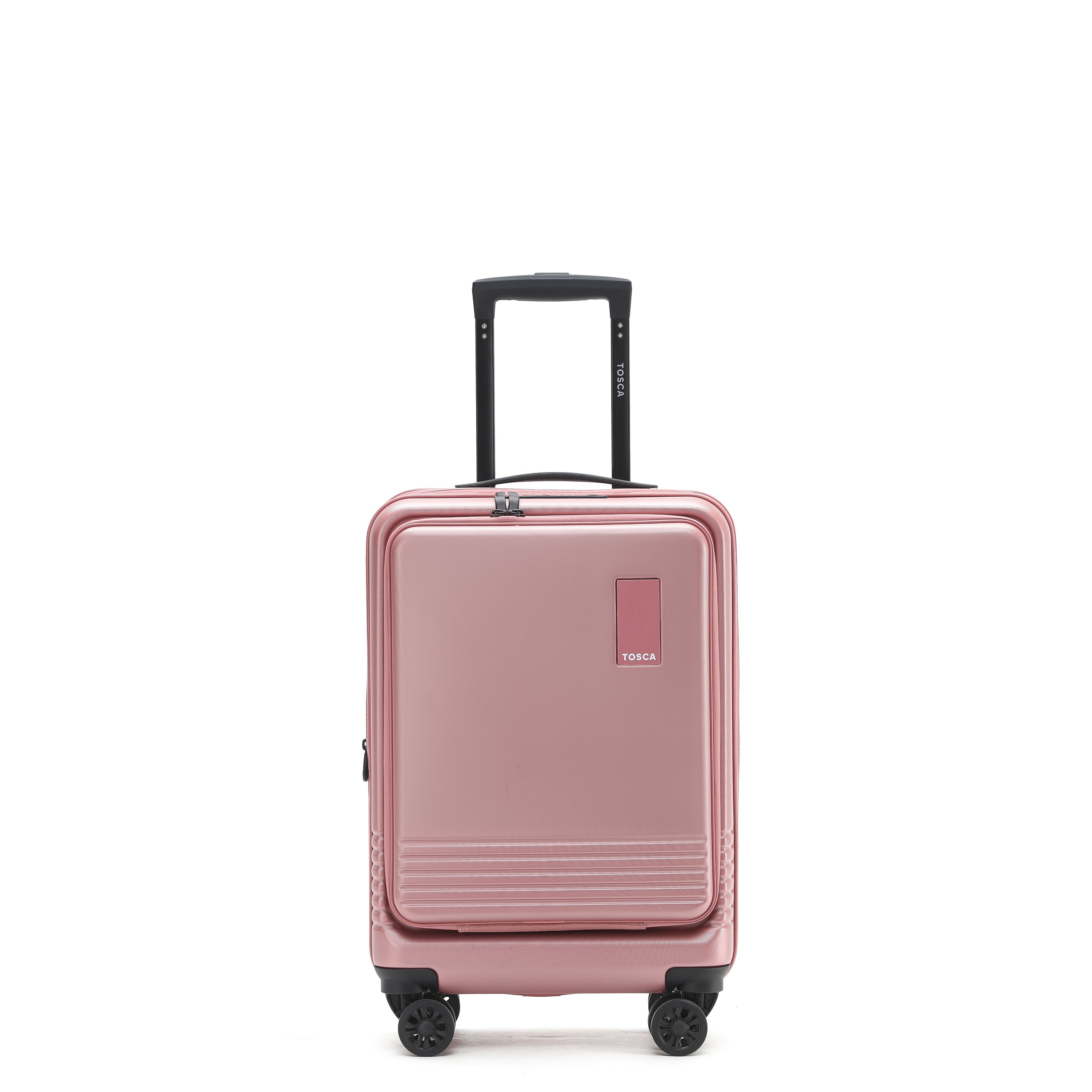 Tosca - TCA644 Horizon Front lid opening Set of 3 suitcases - Dusty Rose