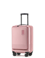 Tosca - TCA644 20in Small Horizon laptop overnight Spinner - Dusty Rose