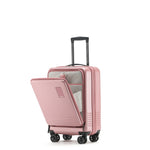 Tosca - TCA644 Horizon Front lid opening Set of 3 suitcases - Dusty Rose