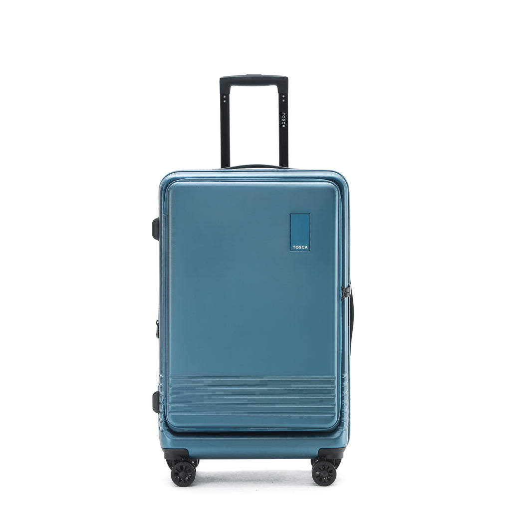 Tosca - TCA644 Horizon Front lid opening Set of 3 suitcases - Blue