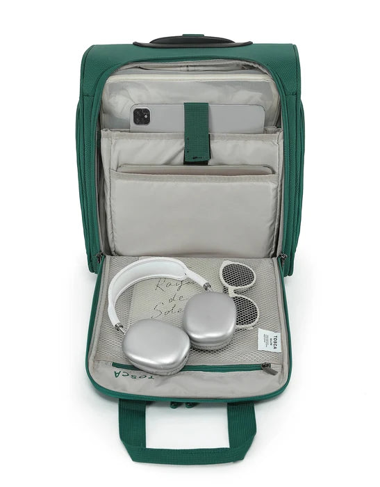Tosca - SO LITE underseater wheel bag - Emerald Green