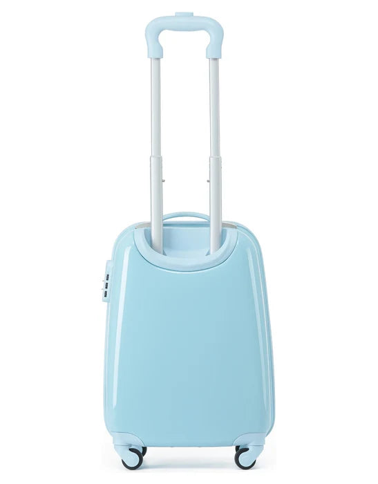 Disney - Frozen DIS420 17in 4 Wheel Kids Trolley Case - Light Blue