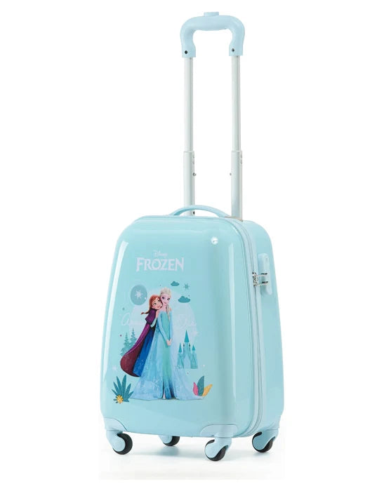 Disney - Frozen DIS420 17in 4 Wheel Kids Trolley Case - Light Blue