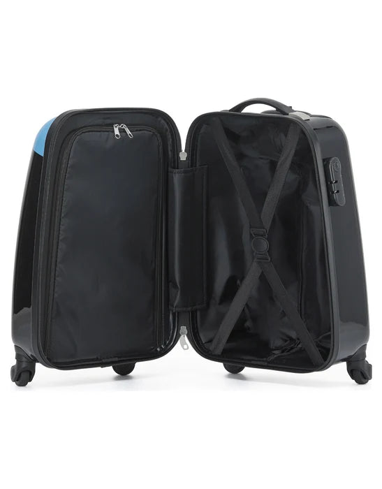 Marvel - Spider-Man MAR410 17in 4 Wheel Kids Trolley Case - Black