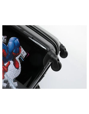 Marvel - Spider-Man MAR410 17in 4 Wheel Kids Trolley Case - Black