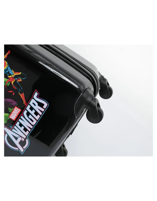 Marvel - Avengers MAR411 17in 4 Wheel Kids Trolley Case - Black