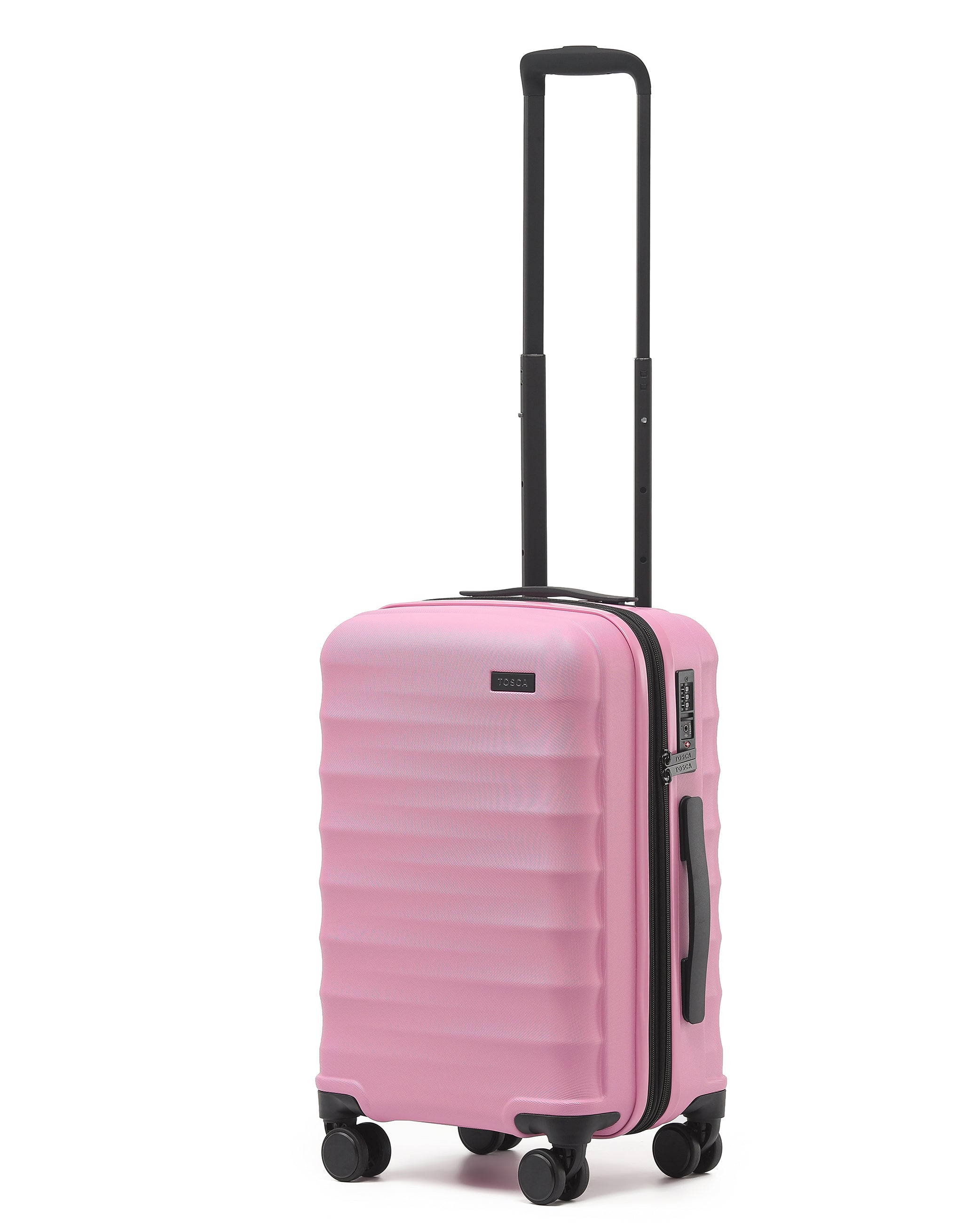 Tosca - Interstellar 2.0 20in Small On board Spinner Suitcase - Fuchsia