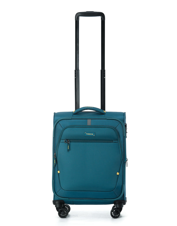 Tosca Luna Lite 52CM Soft Small Carry On - Teal