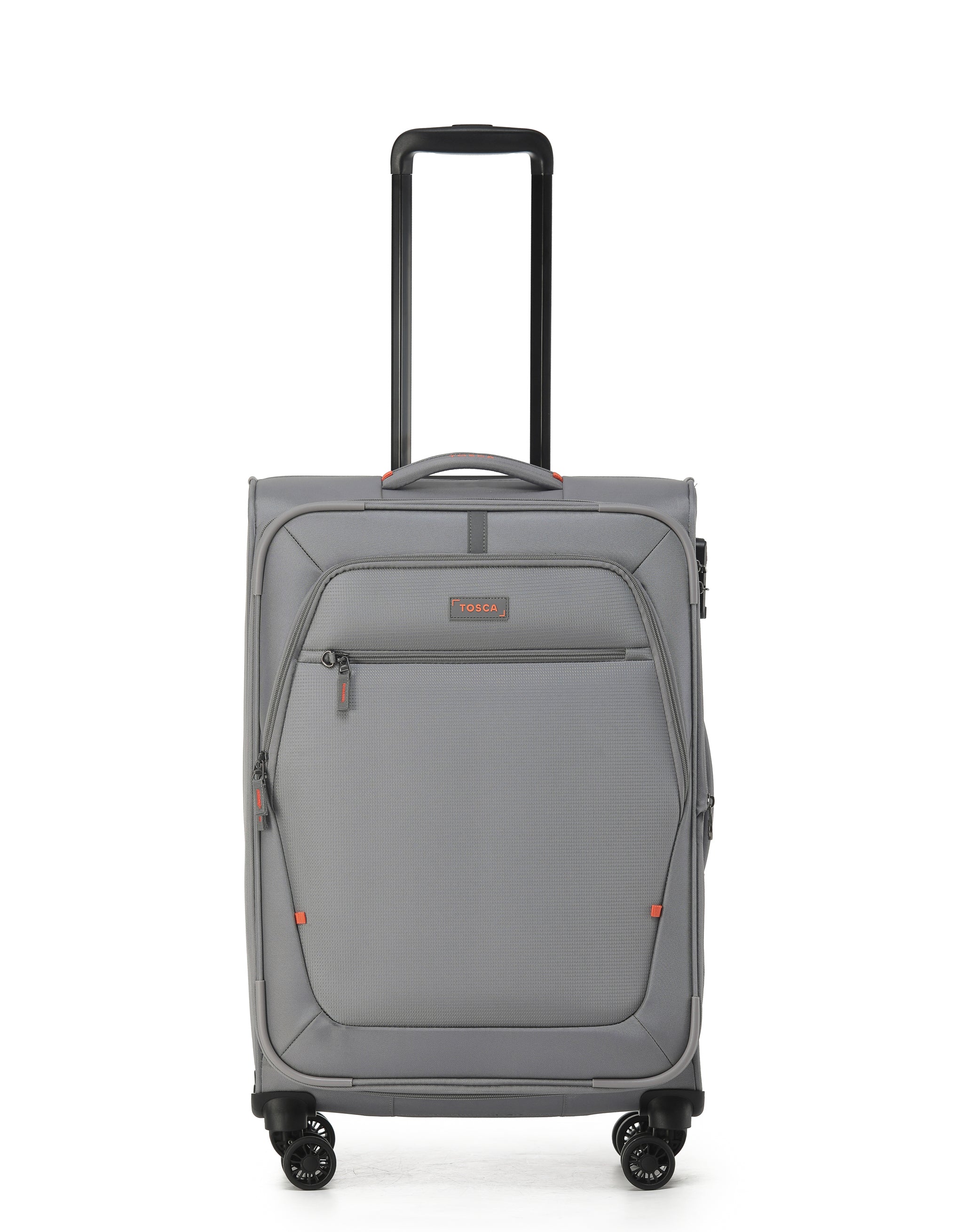 TOSCA Luna Lite 65cm Soft Medium Suitcase - Grey