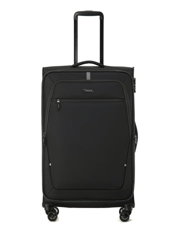 TOSCA Luna Lite 77cm Soft Large Suitcase - BLACK