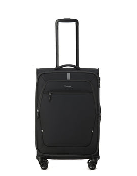 TOSCA Luna Lite 65cm Soft Medium Suitcase - BLACK