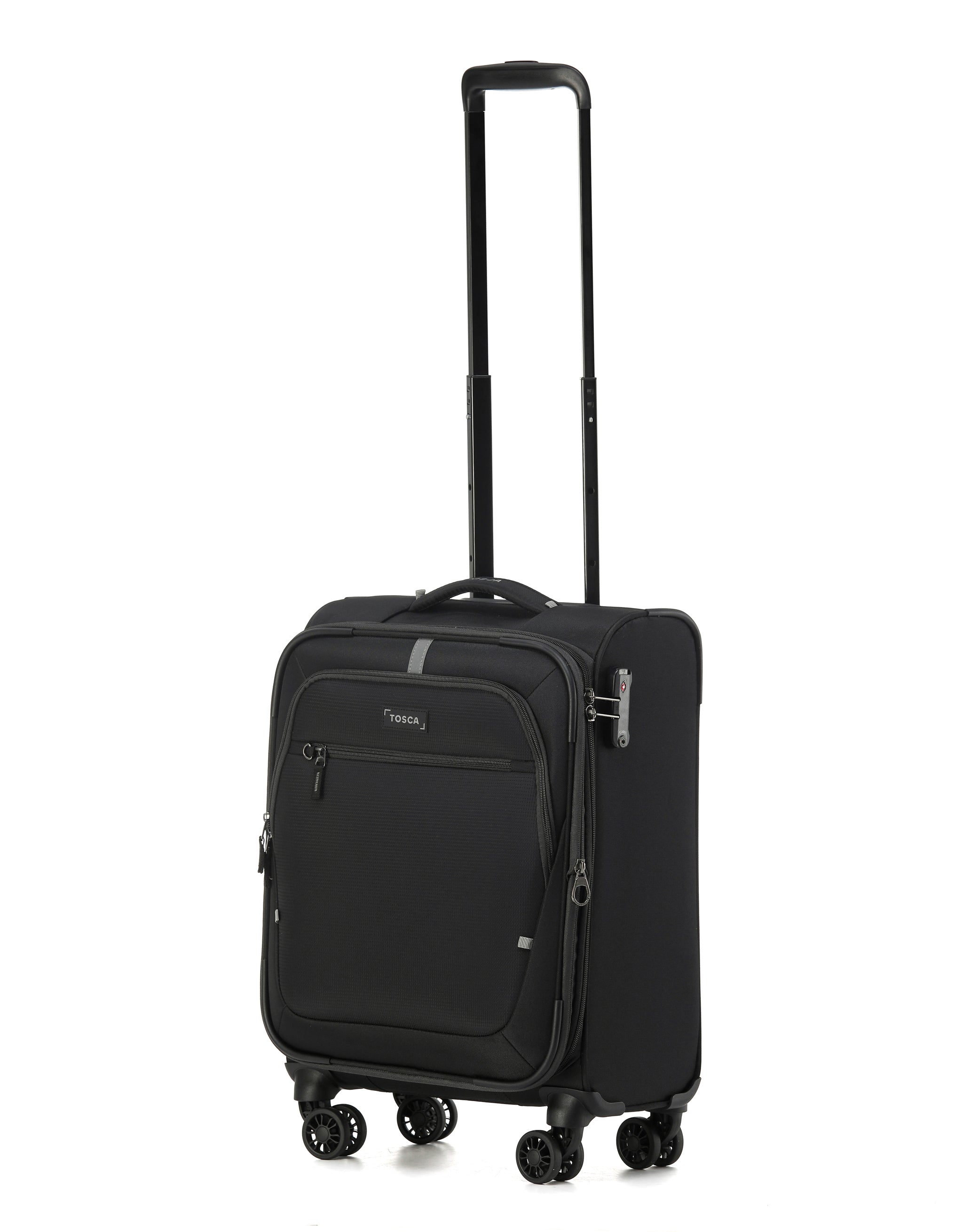 TOSCA Luna Lite 52CM Soft Small carry on - BLACK