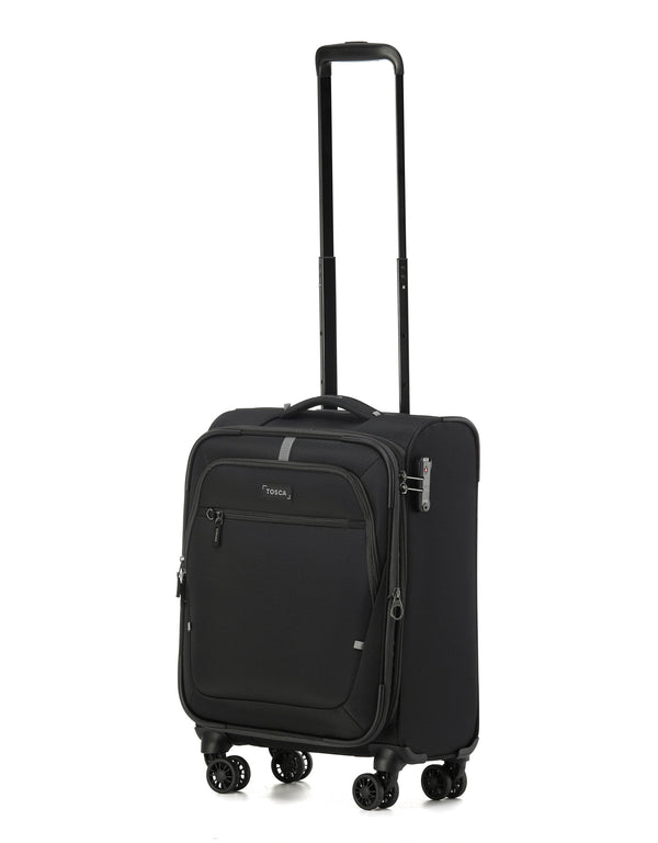 Tosca Luna Lite 52CM Soft Small Carry On - Black