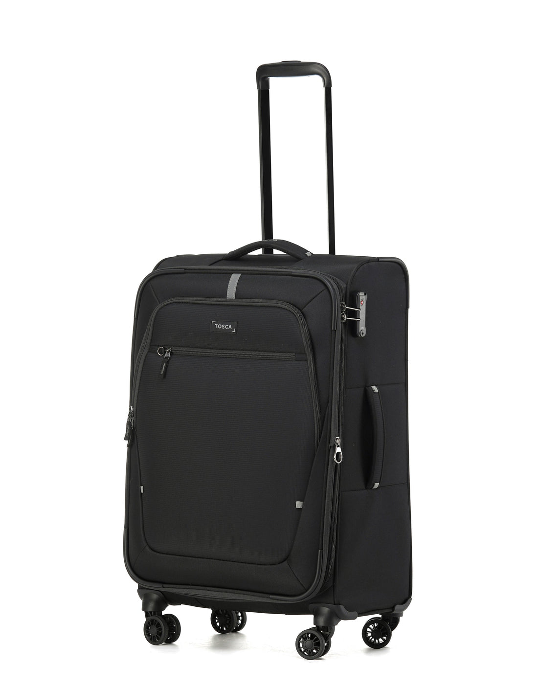 Tosca Luna Lite 65cm Soft Medium Suitcase - Black