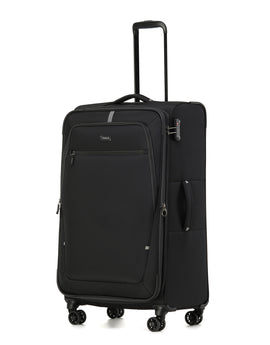 TOSCA Luna Lite 77cm Soft Large Suitcase - BLACK - 0