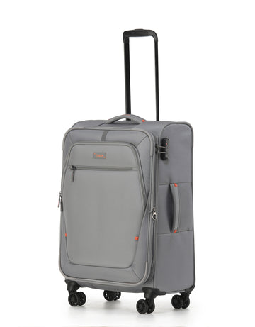 TOSCA Luna Lite 65cm Soft Medium Suitcase - Grey - 0