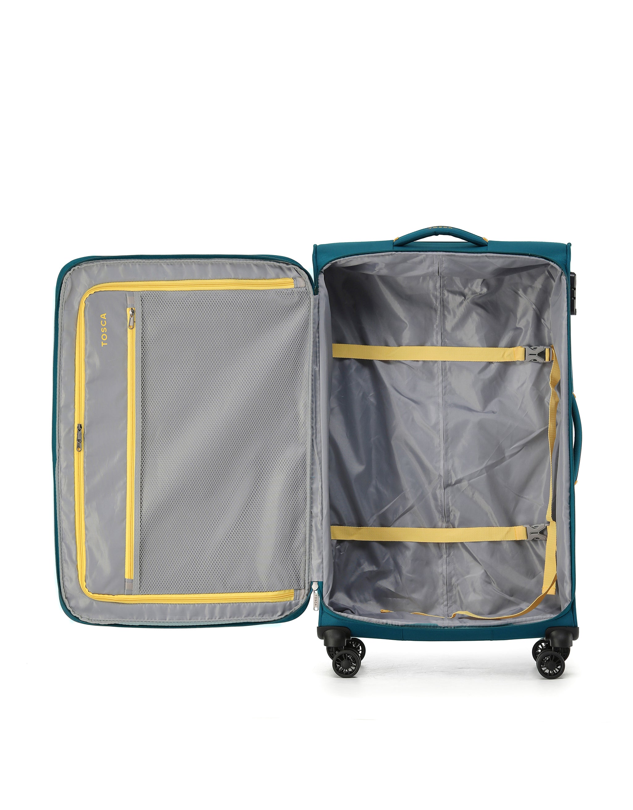 TOSCA Luna Lite 77cm Soft Large Suitcase - Teal