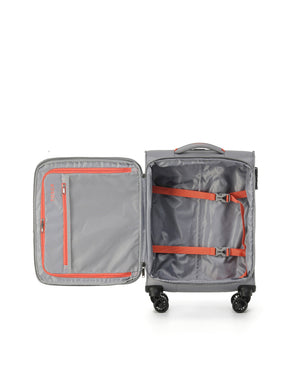 Tosca Luna Lite 52CM Soft Small Carry On - Grey