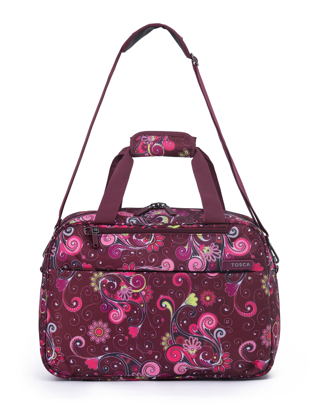 Tosca - SO LITE AIR5055 3 Piece Bundle 54+67cm+Tote - Wine Paisley