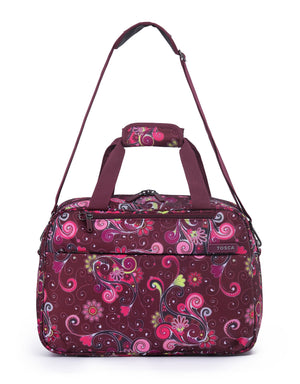 Tosca - SO LITE AIR5055 Onboard Tote - Wine Paisley