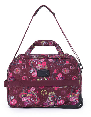 Tosca - SO LITE AIR5055 Onboard Tote - Wine Paisley