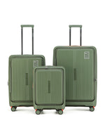 Tosca - TCA875 Cruiser Set of 3 (S-M-L) - Khaki/Orange