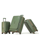 Tosca - TCA875 Cruiser Set of 3 (S-M-L) - Khaki/Orange