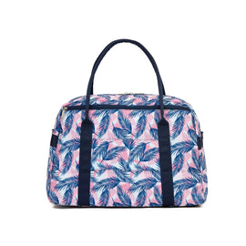 Tosca - TCA935-C Fashion Tote/Duffle Bag - Coral Ferns - 0