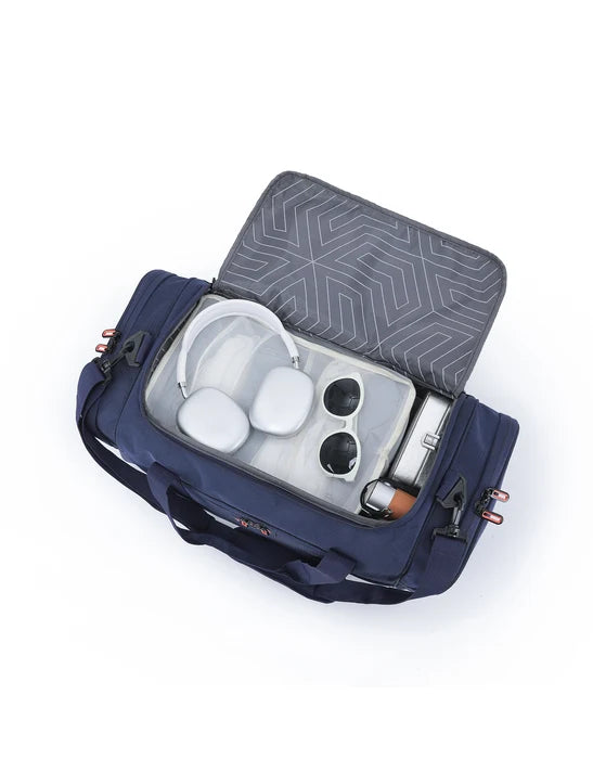 Tosca - TCA798S-D 53cm Small Sports Duffle - Navy/Orange