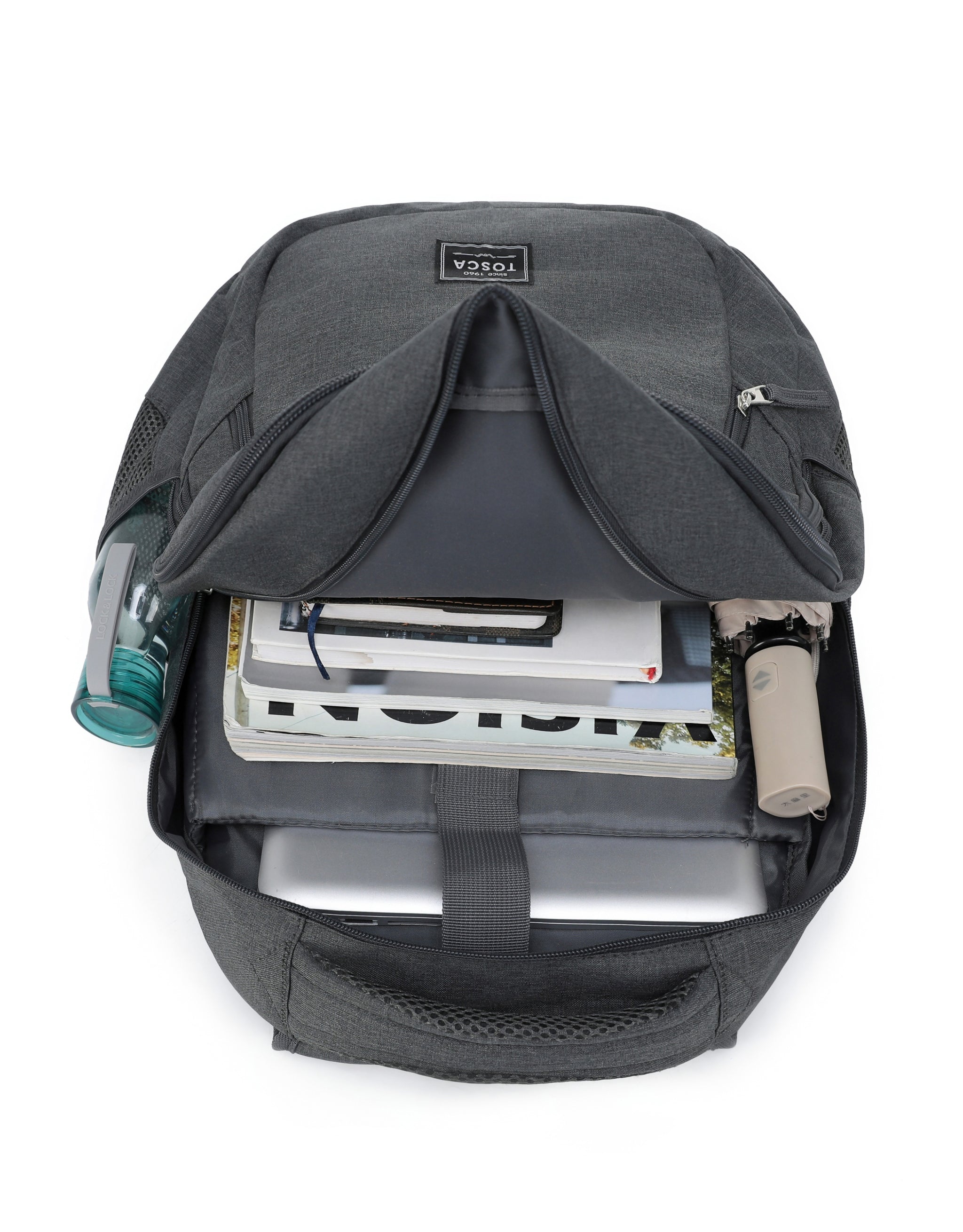 TOSCA - TCA993 URBAN BACKPACK - ANTHRACITE